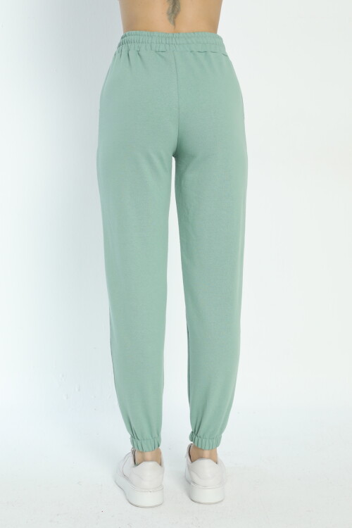 2 İplik Kadın Eşofman Alt 4002 Çağla Yeşili