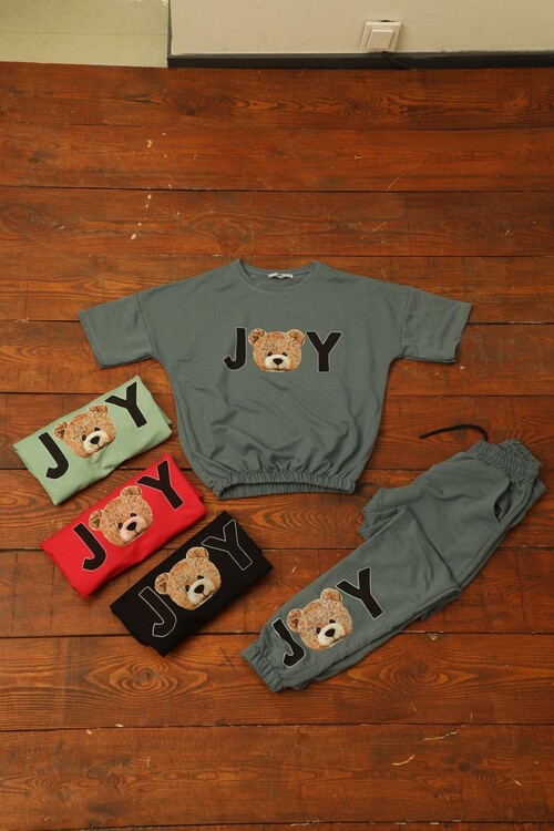 2 İplik Kısa Kol Takım 2200 Petrol Mavisi