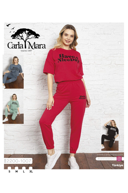 2 İplik Kısa Kol Takım 2200 Siyah