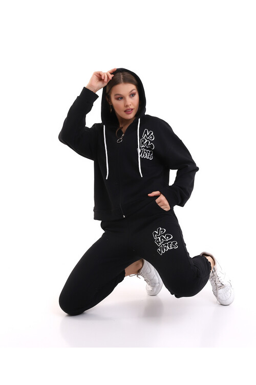 3 İplik Şardonsuz Fermuarlı Takım Code 2344-2