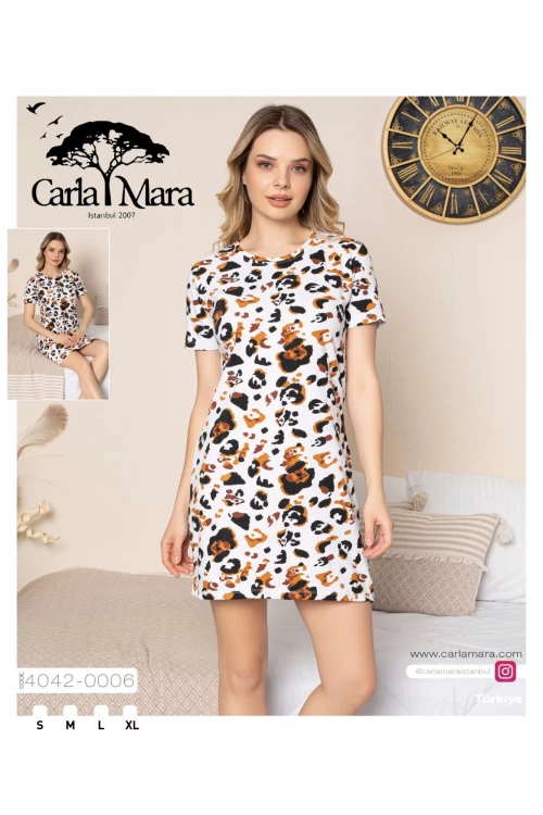 Kadın Kısa Kol Gecelik 4042