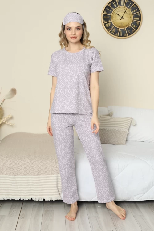 Kadın Kısa Kol Pijama Takım 4043
