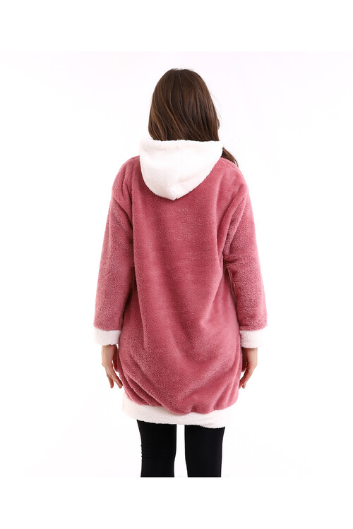 Welsoft Kapüşonlu Tunik Sweatshirt Code 2345