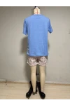 Ekose Şortlu Kısa Kol Pijama Takım